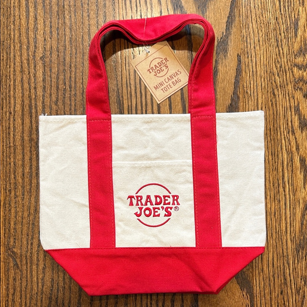 Trader Joe’s mini Canvas Tote Bag